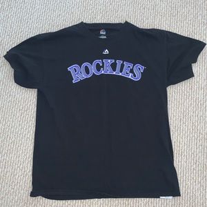 Majestic Nolan Arenado Colorado Rockies T-Shirt Mens Large